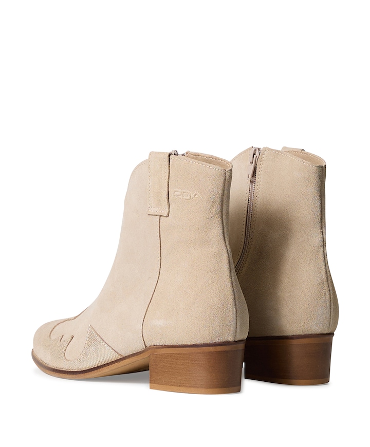 dames laarzen beige