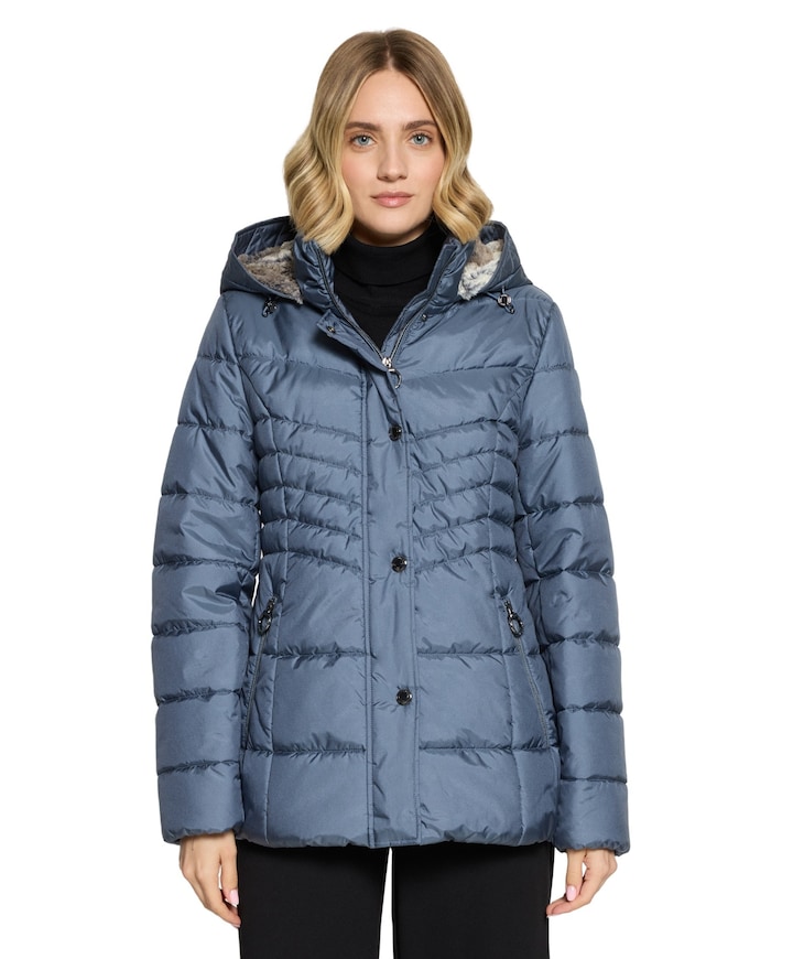 Dames jas blauw