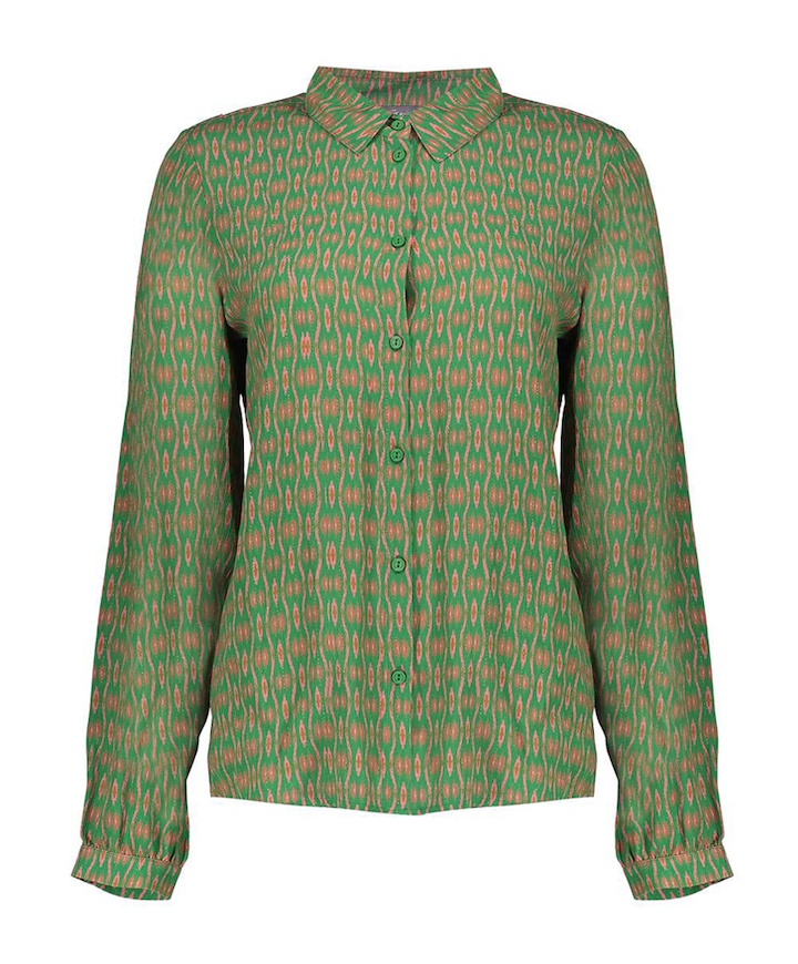 Dames blouse groen