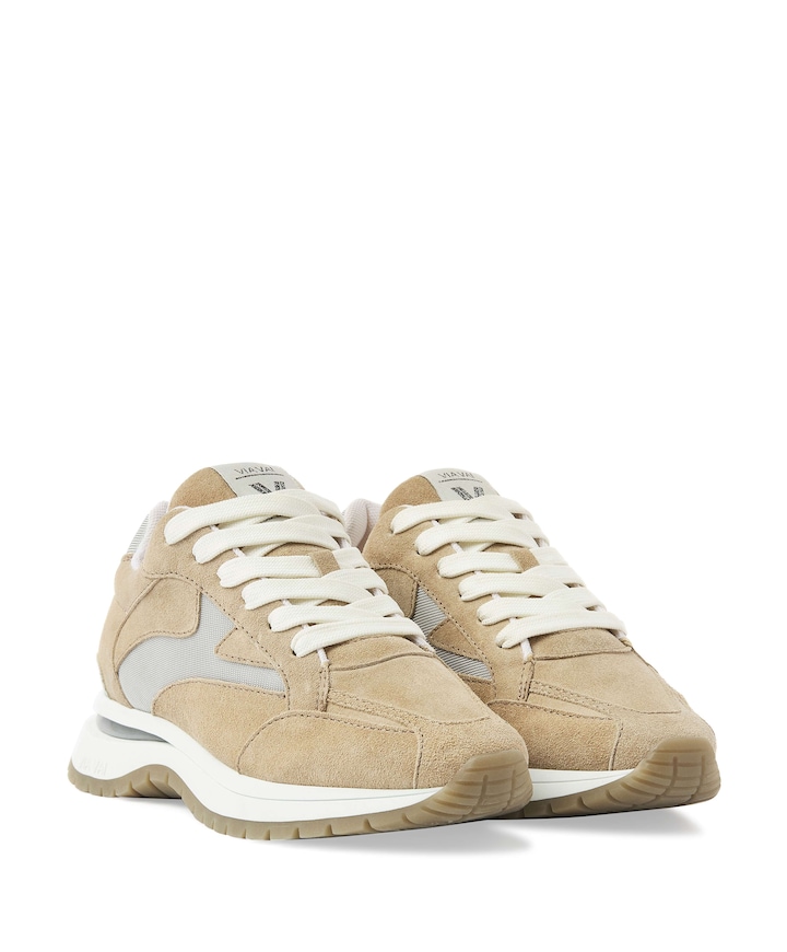 Usher Riggs dames sneakers beige