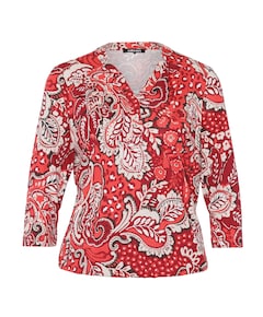 Dames longsleeve rood