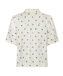 Dames top ecru