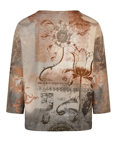 Dames longsleeve beige