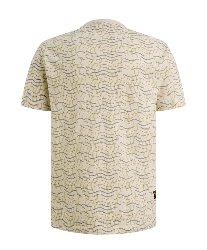 Heren T-shirt ecru