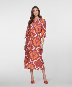 Dames jurk oranje