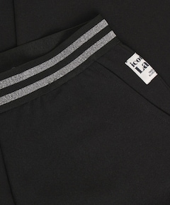 Sporty meisjes pantalon zwart