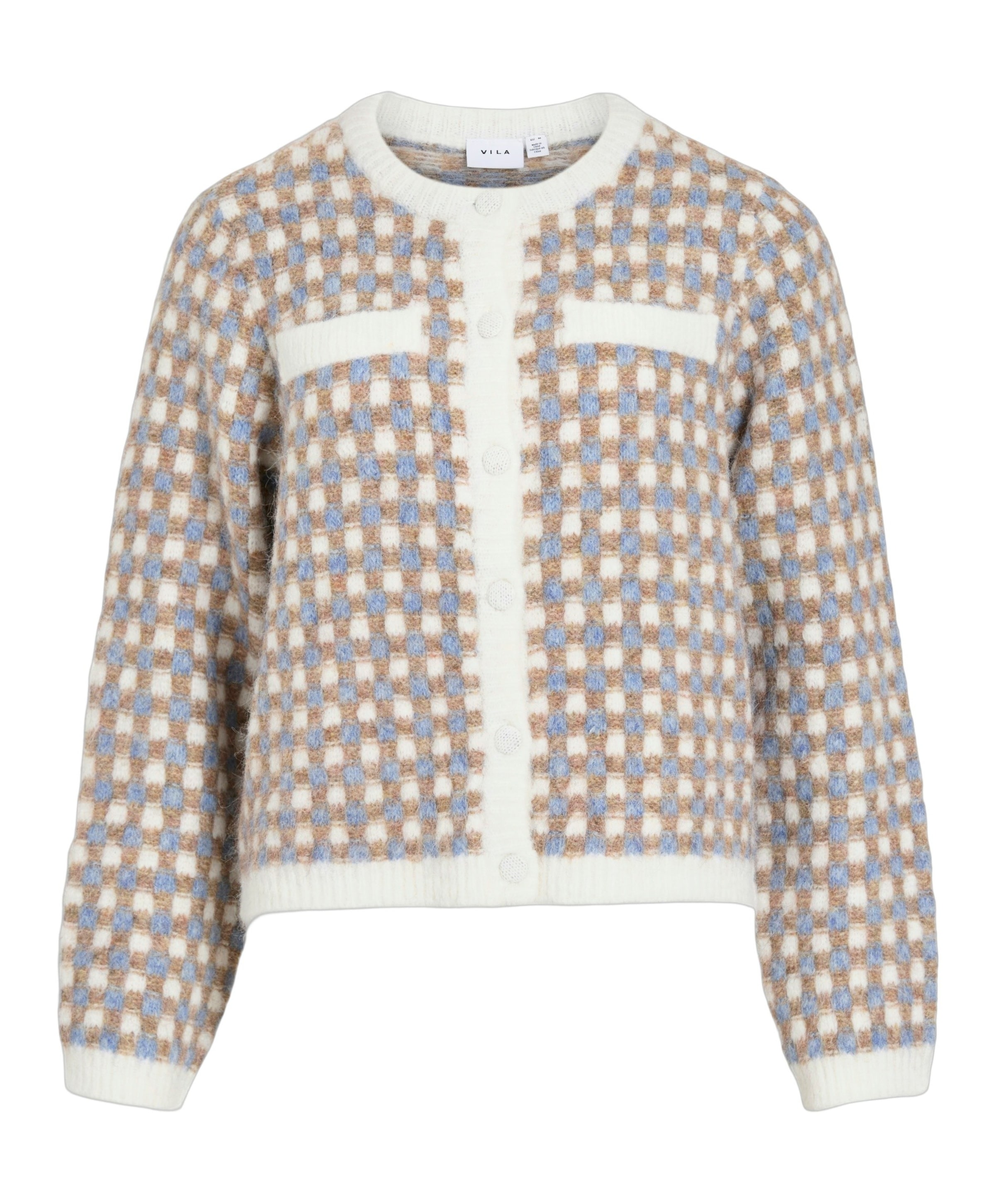 Dames vest ecru
