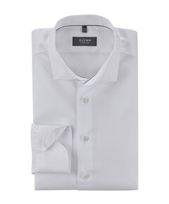 Heren overhemd lange mouw wit