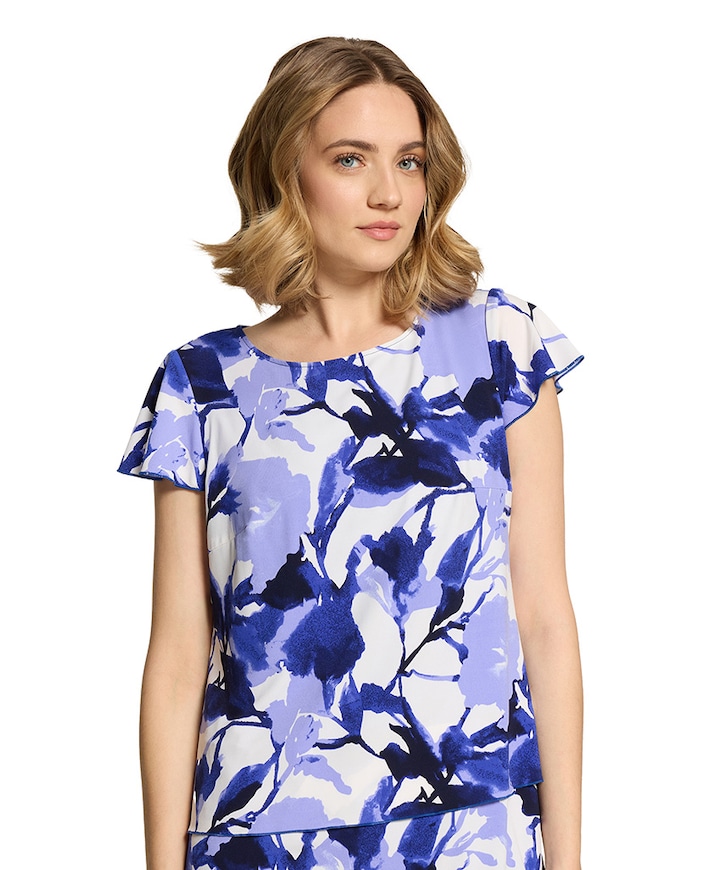 Dames jurk blauw