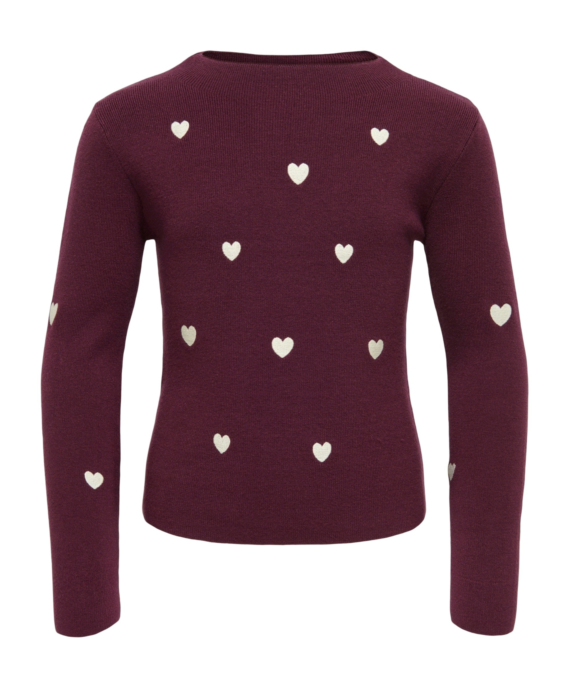 Meisjes trui bordeaux