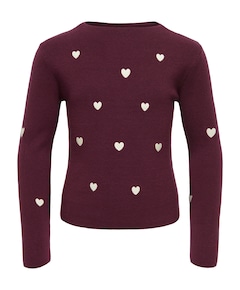 Meisjes trui bordeaux