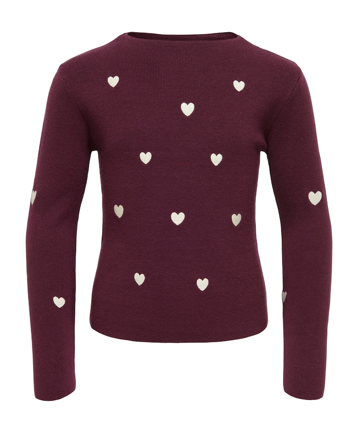 Meisjes trui bordeaux