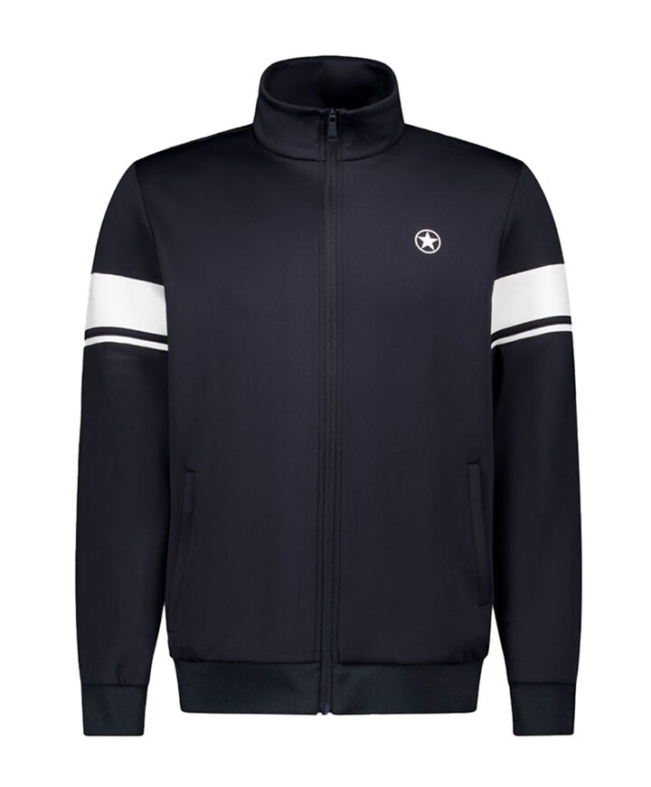 Heren vest blauw