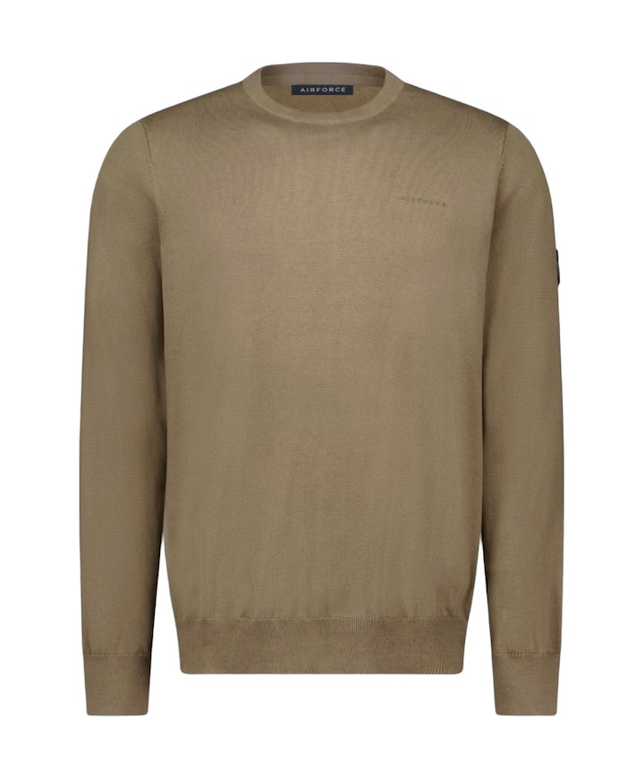 Heren trui beige