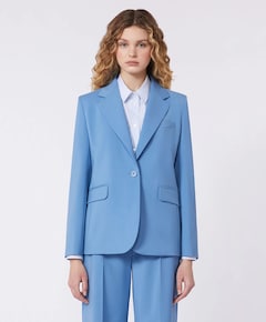 Dames blazer blauw