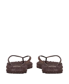 Cheerful Flip-Flops dames slippers bruin