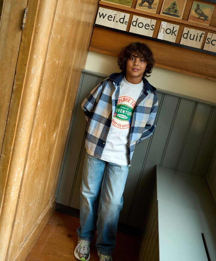 SKATER VISUAL BLUE CF jeans blauw