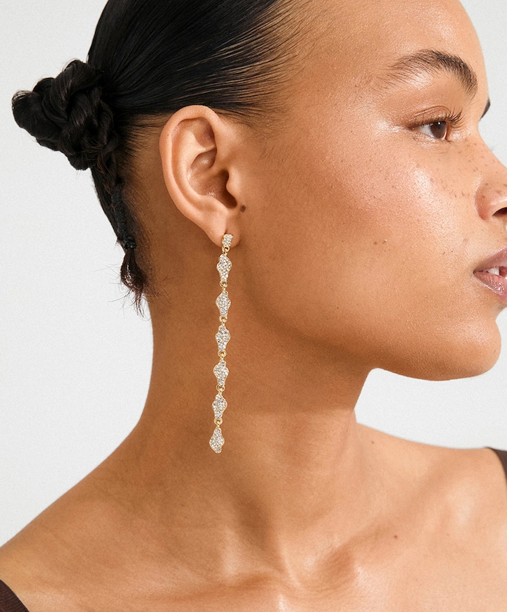 Dames oorbellen goud