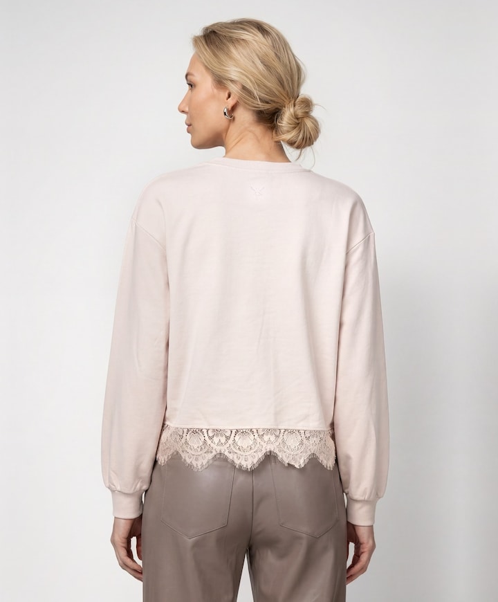 Dames longsleeve roze