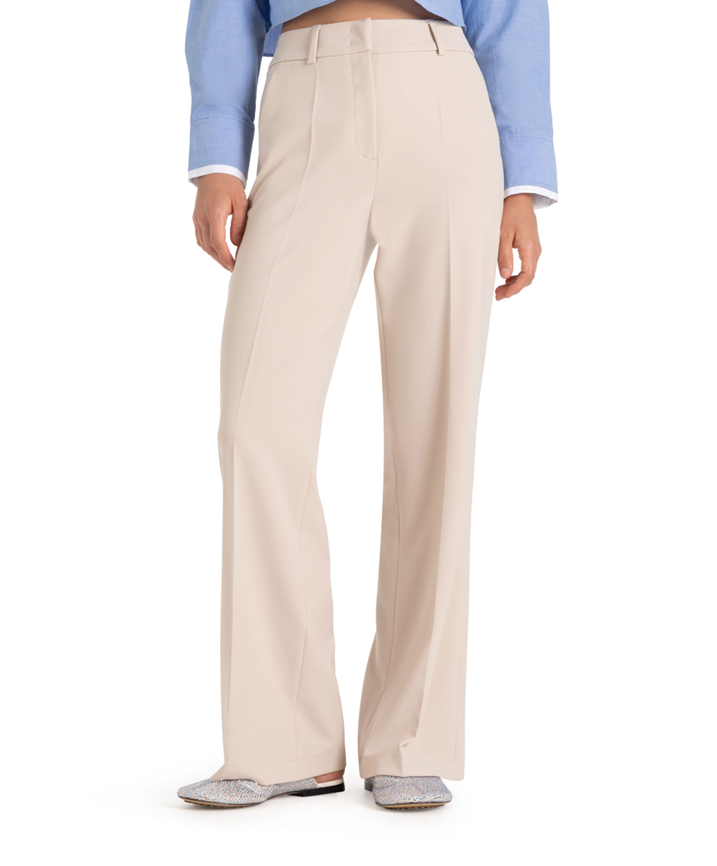 Amelie L32 broek beige