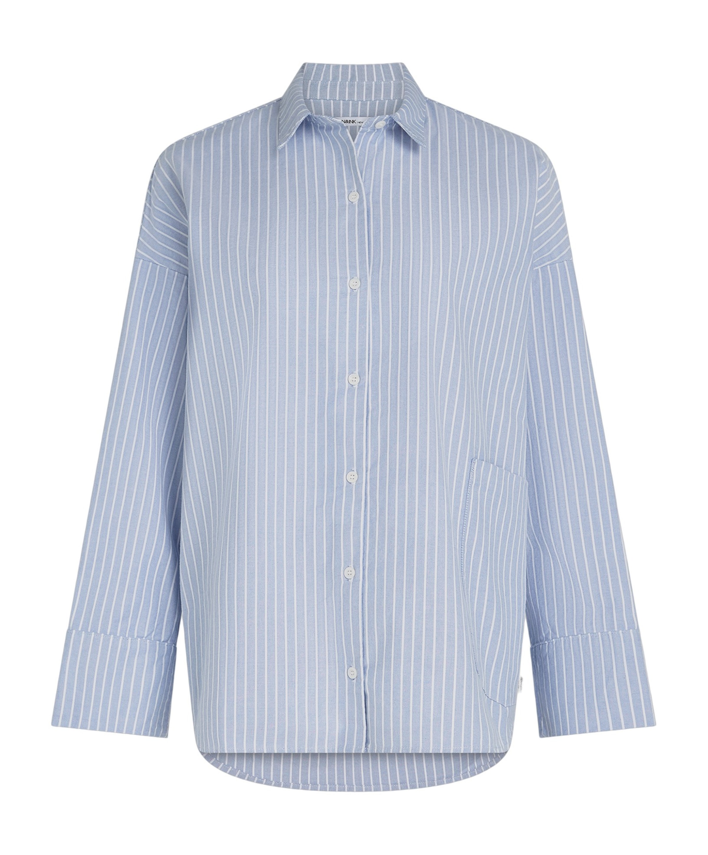 Dames blouse blauw