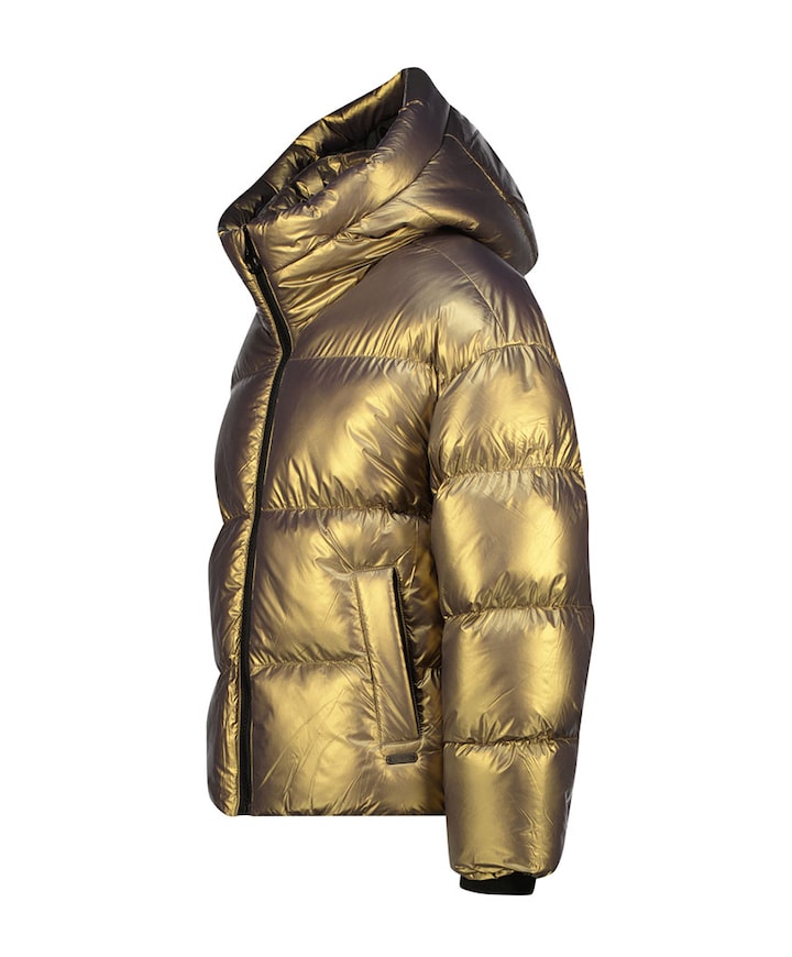Meisjes jas goud