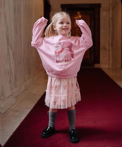 Meisjes sweater roze