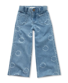 flared meisjes jeans blauw