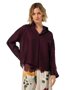 Dames blouse paars