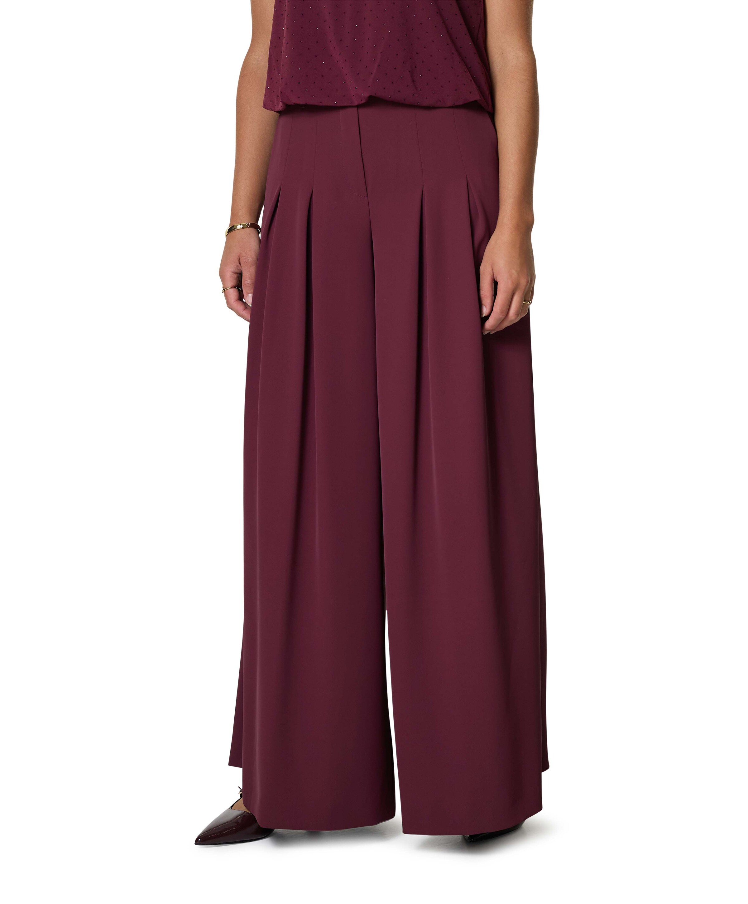 Pantalon bordeaux