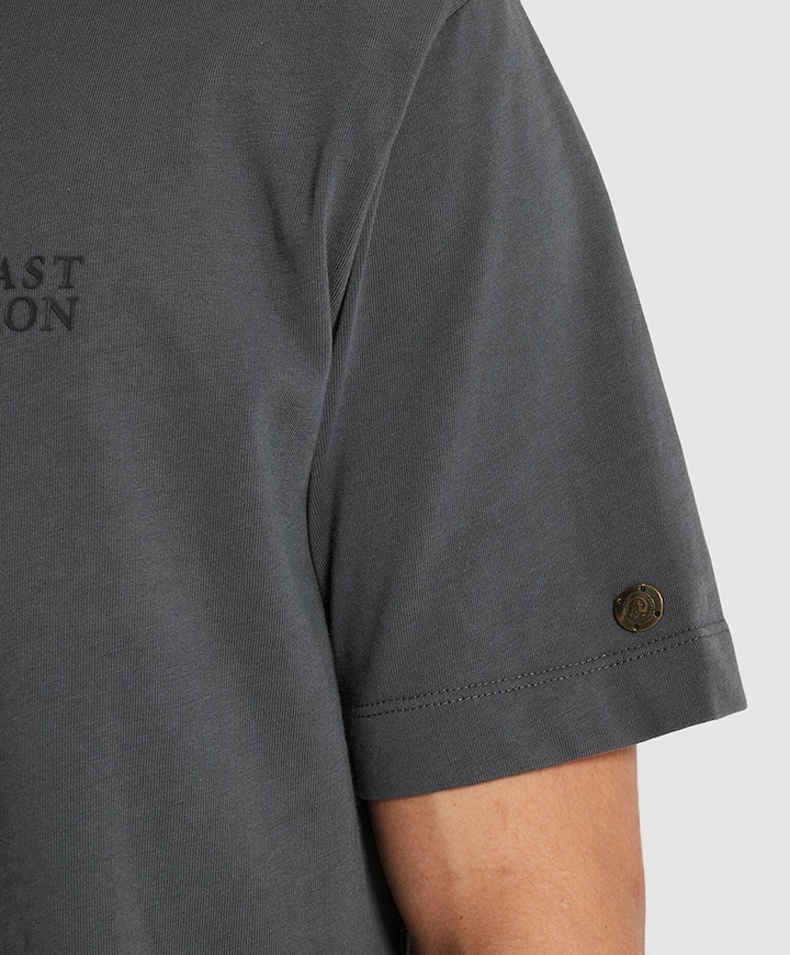 Heren T-shirt grijs