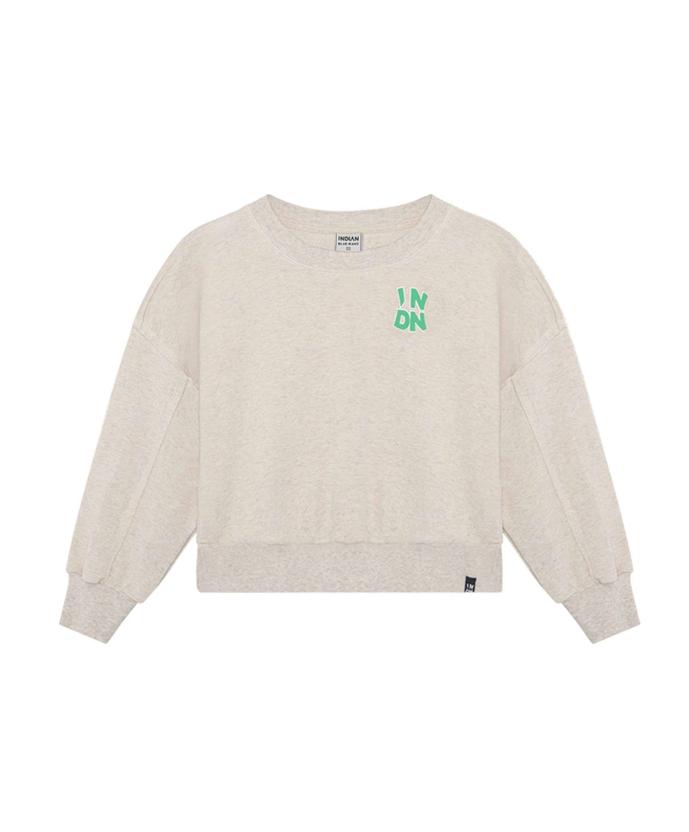 Meisjes sweater beige