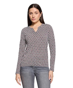 Dames longsleeve zwart