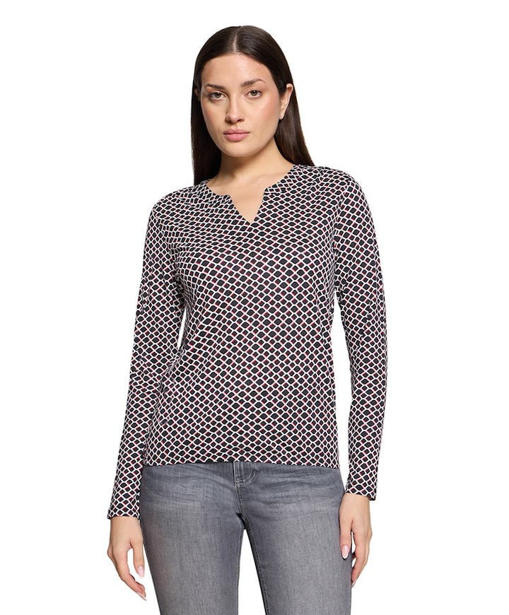 Dames longsleeve zwart