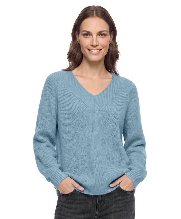 Dames trui blauw