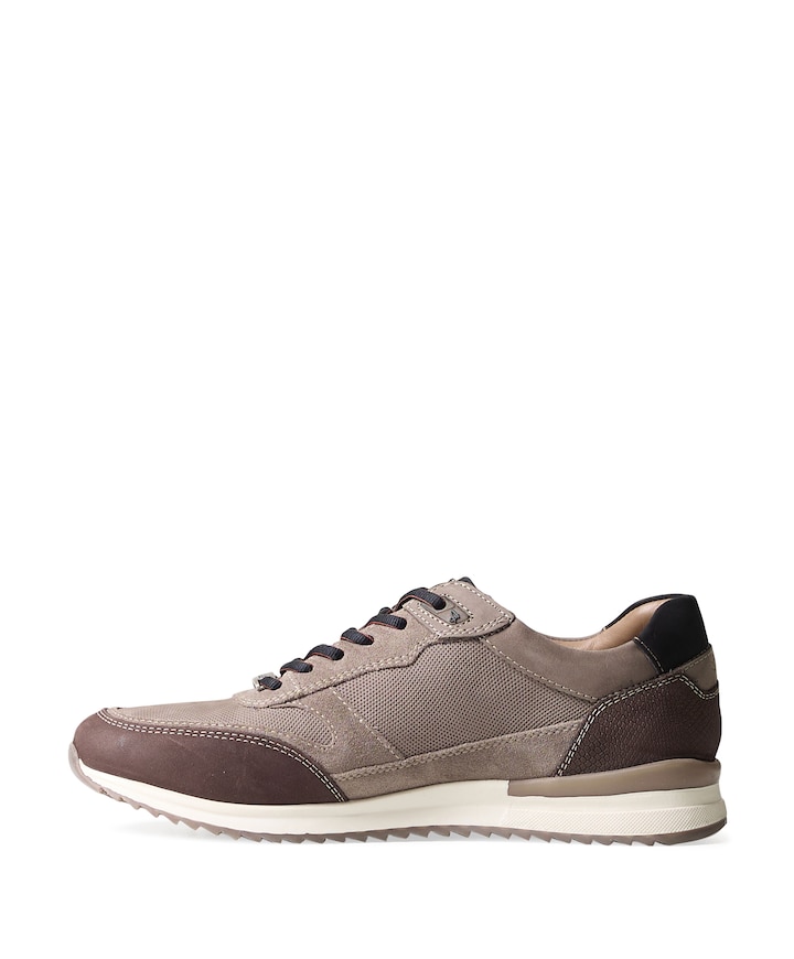 Filmon leather heren sneakers beige