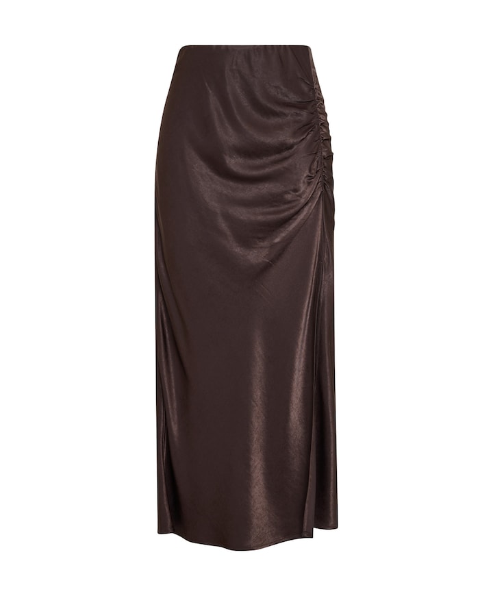 Dames rok bruin