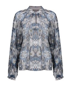 Dames blouse blauw