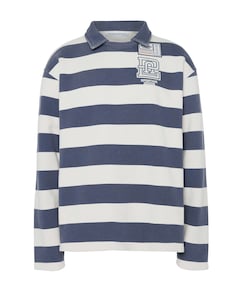 Heren polo blauw