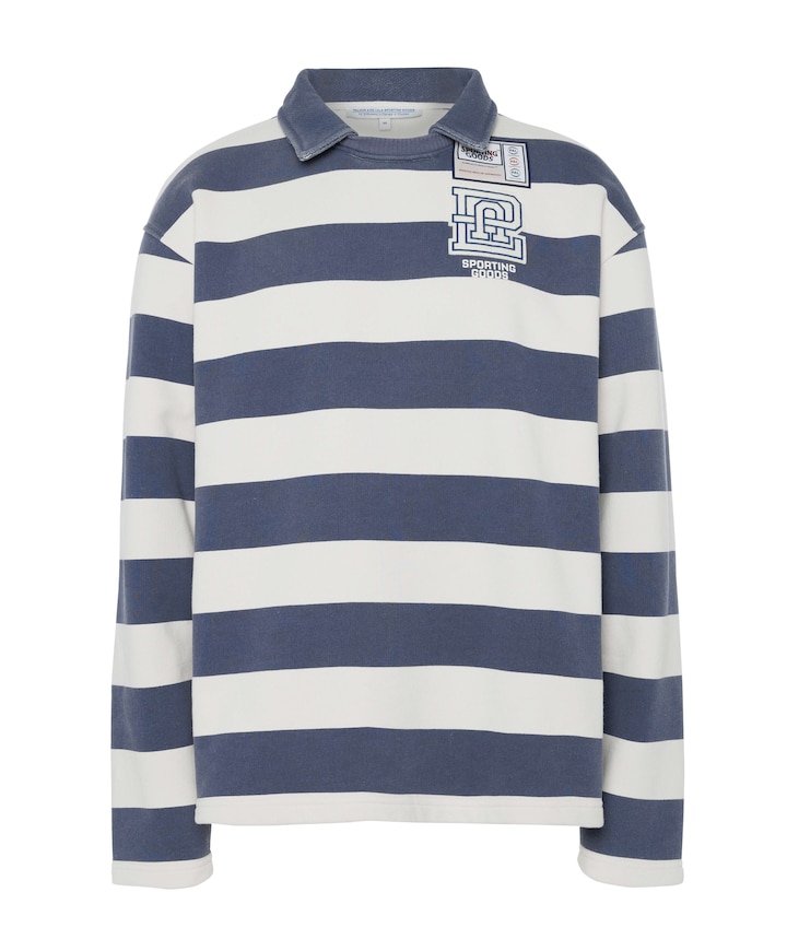 Heren polo blauw