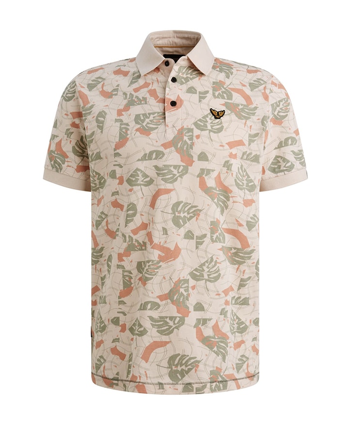 Heren polo roze