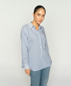 Dames blouse blauw