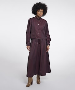 Dames jas bordeaux