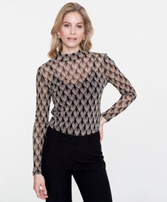 Blouse zwart
