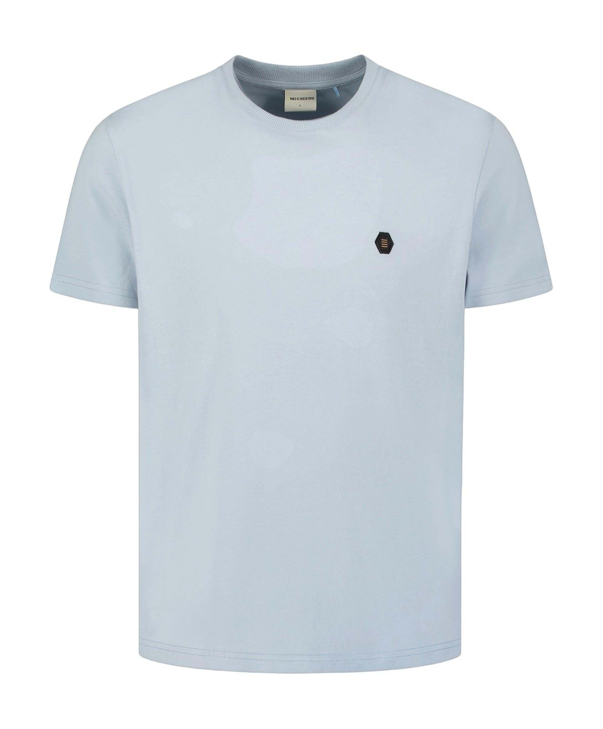Heren T-shirt blauw