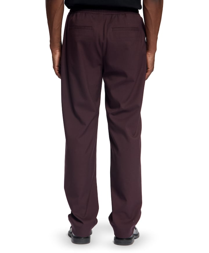 CONDOR BRUSHED TWILL PANT heren broek paars