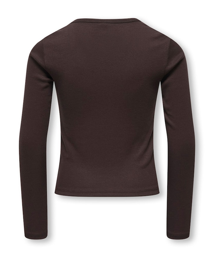 Meisjes T-shirt bruin