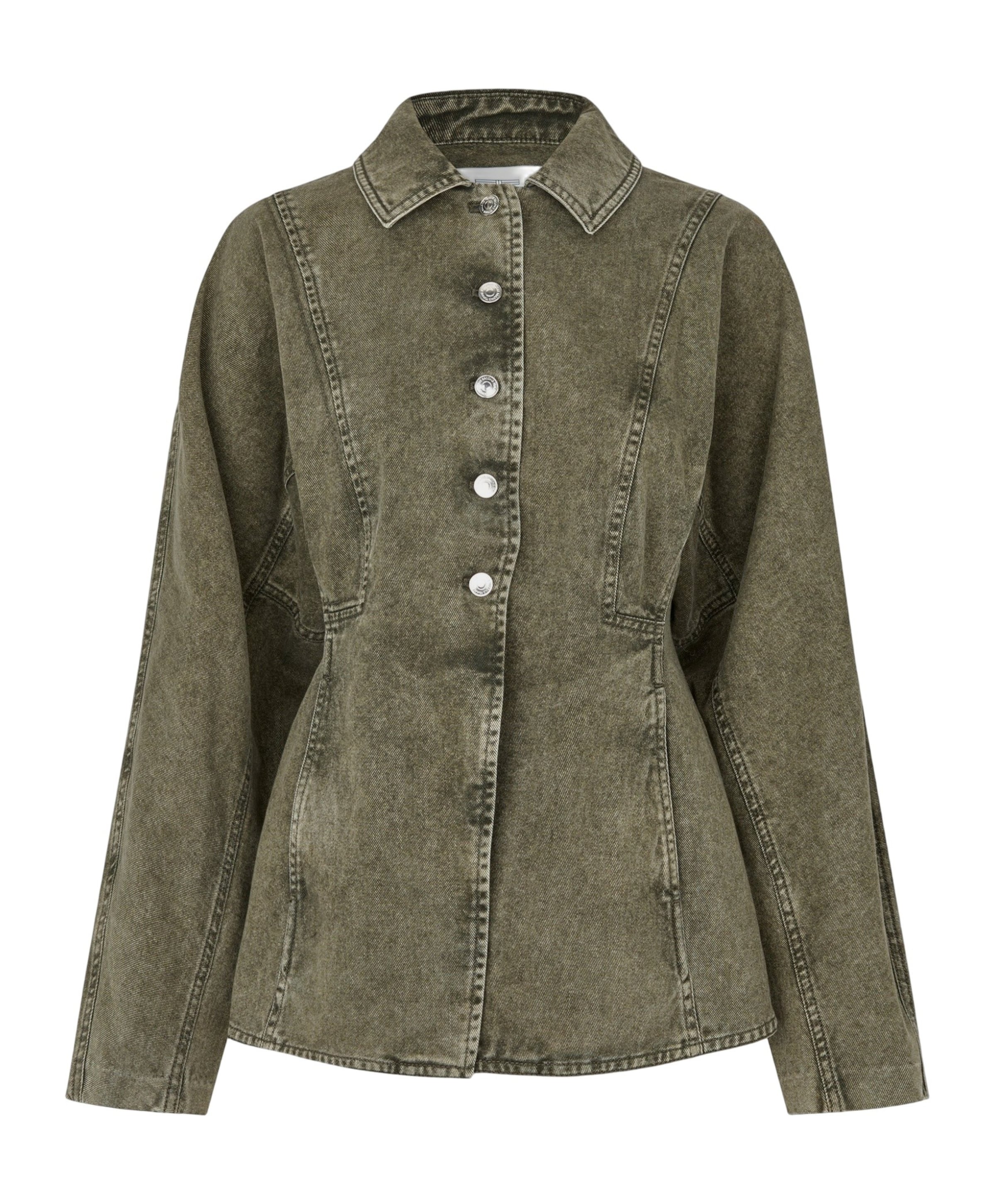 Dames spijkerjas  groen