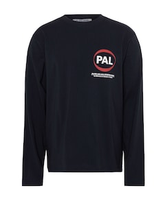 Heren longsleeve blauw