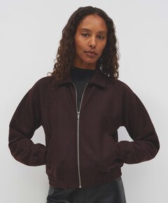 Dames vest bordeaux